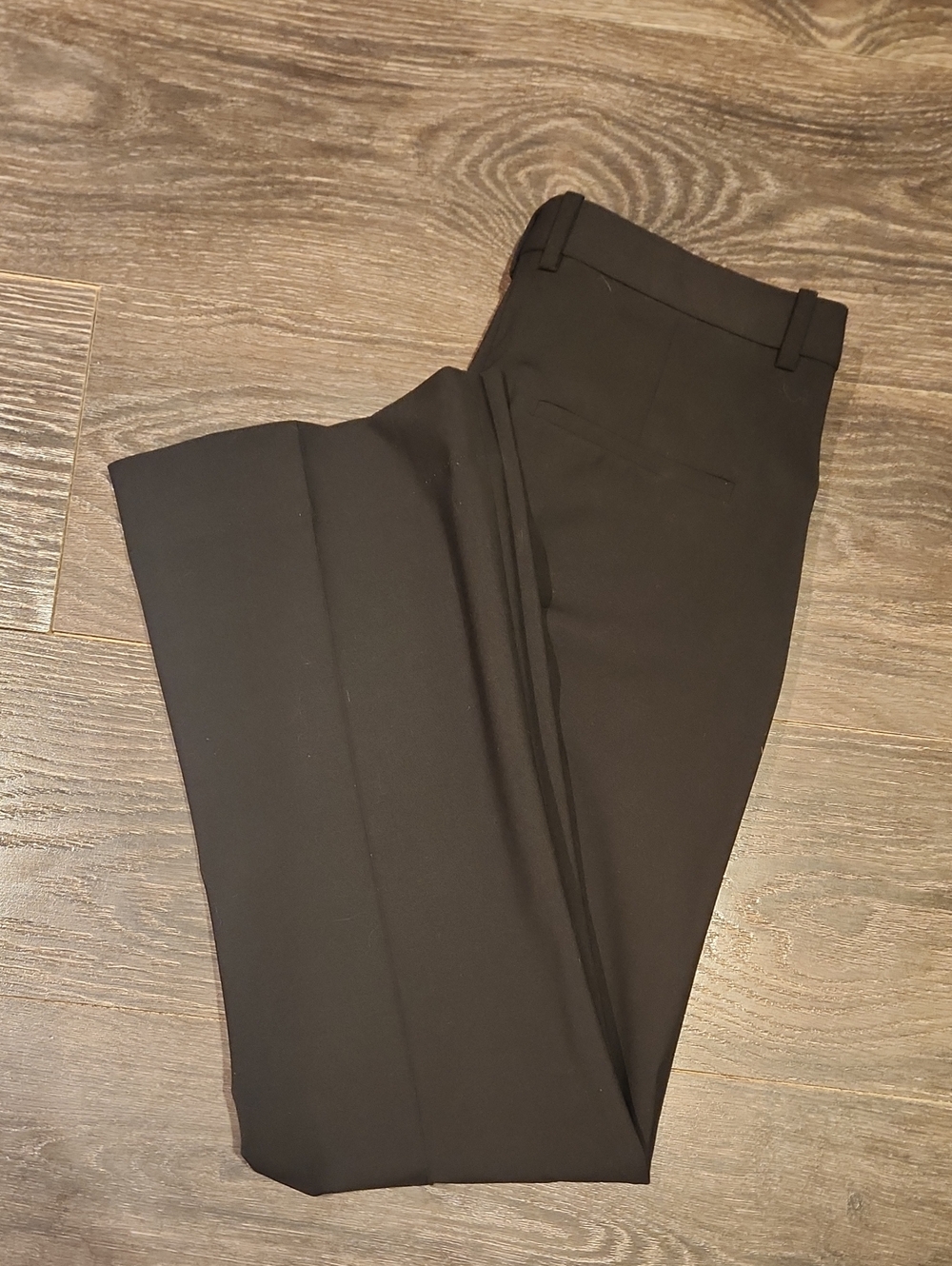 ❤️ NWT! THEORY DEMITRIA TRACEABLE WOOL FLARE TROUSERS / PANTS, 0S (25 SHORT) - Picture 7 of 7